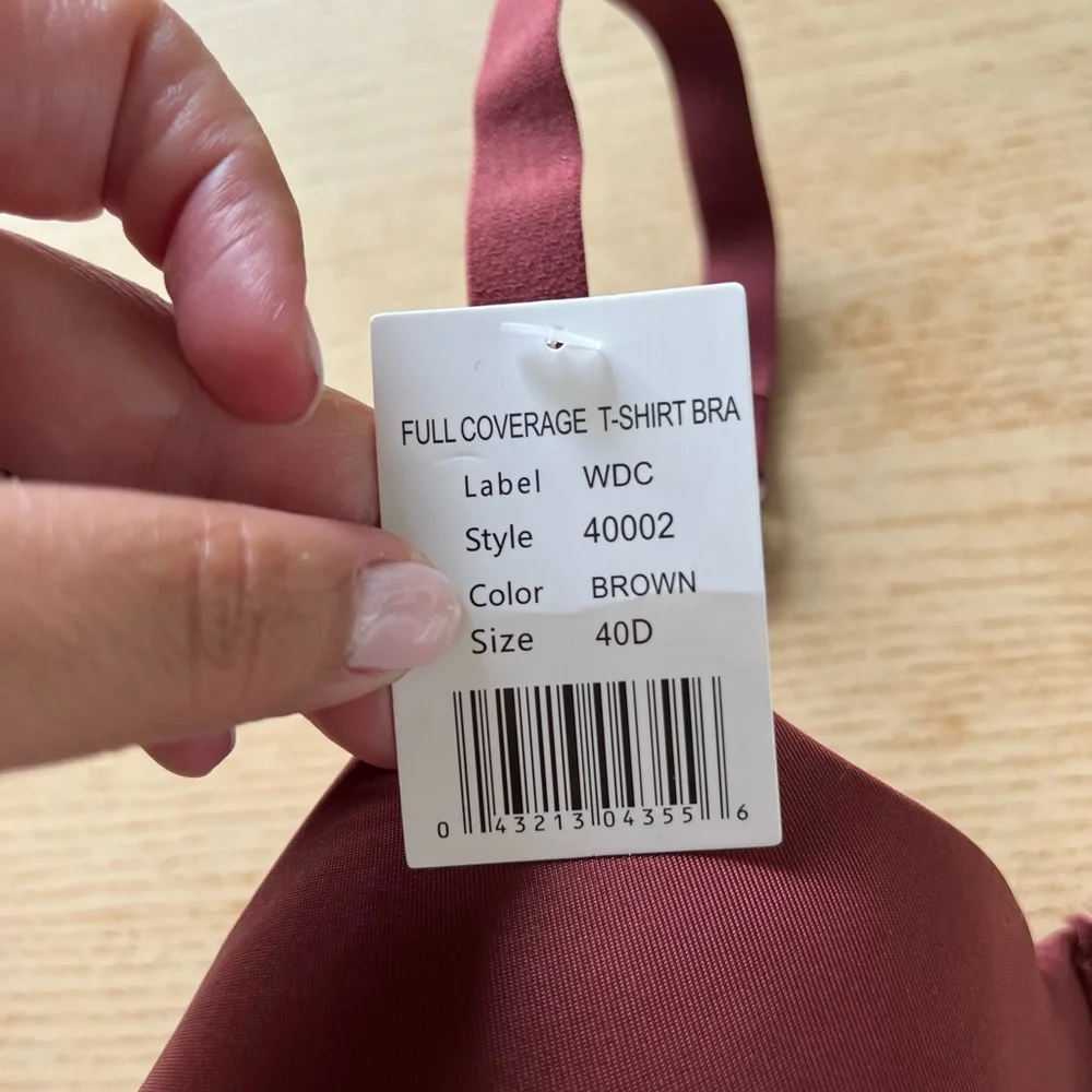 kindly bra full coverage t-shirt brown 40 D